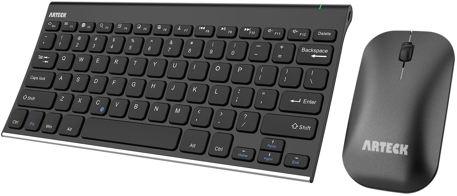 Amazon.com: Arteck Bluetooth Keyboard and Mouse Combo Ultra